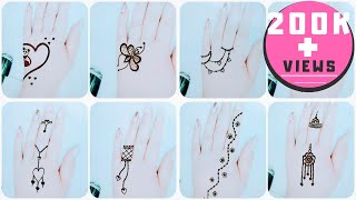 ❤ Mehndi TATTOO ❤ Beautiful Easy Heena Mehndi Designs  Tattoo Mehndi Design step by step [upl. by Arnuad]