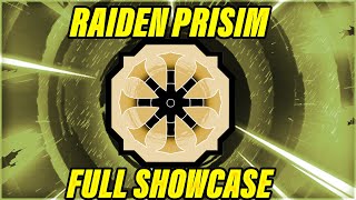 MAX Raiden Prisim Full Showcase  Shindo Life Rellgames [upl. by Allys]