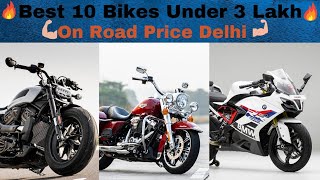 Top 10 Bikes Under 3 Lakh With On Road Price 🔥🔥🔥  Best Bike Under 3 Lakh in India [upl. by Elleiand]