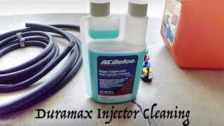 Duramax ACDelco Injector Cleaning with Before and After Balance Rates [upl. by Yasdnyl]