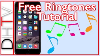 How To Get Free Ringtones For iPhone 6s and iPhone 6s Plus  Tutorial [upl. by Seaden23]