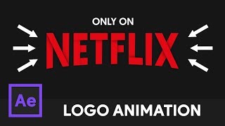 Netflix Logo Animation  After Effects Tutorial No Third Party Plugin  T031 [upl. by Lashondra47]