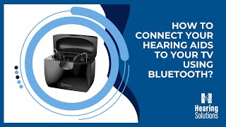 How to connect your hearing aids to your TV using Bluetooth [upl. by Horick]