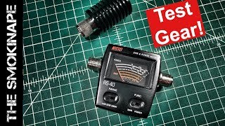 SWR amp Power Meter for HAM Radio  TheSmokinApe [upl. by Darryn]