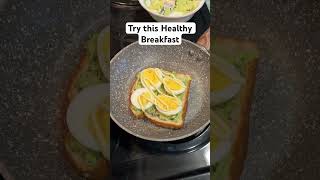 Avocado toast with boiled eggs on top healthylifestyle healthybreakfast foryou shorts [upl. by Thetes]