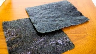 Nori  Toasted Seaweed  Cooking Tip [upl. by Rodgers]