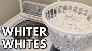 The Secret to Getting WHITE CLOTHES WHITER Easy Stain Removal [upl. by Jovitta279]