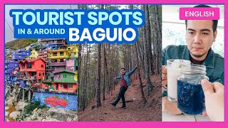 30 BAGUIO TOURIST SPOTS amp THINGS TO DO • Travel Guide Part 2 • ENGLISH • The Poor Traveler [upl. by Keyes]