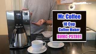 Mr Coffee BVMCPSTX91 “How To” Instructions and Review [upl. by Leotie]