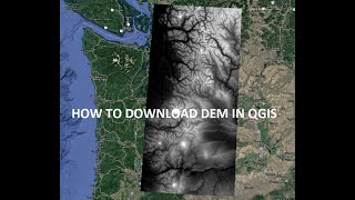 15How to download DEM Digital Elevation Model for any area in QGIS QGIS Tutorials in Urdu [upl. by Esaertal]