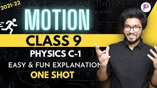 Motion Class 9 OneShot Mazedar amp Fun Full Chapter Lecture  Quiz  Class 9 Physics  202122 [upl. by Auoy]