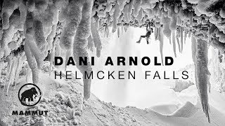 Dani Arnold  New ice climbing route in Helmcken Falls Canada [upl. by Aketahs]