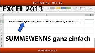 Summewenns ganz einfach Excel [upl. by Camfort]