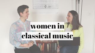 WOMEN IN CLASSICAL MUSIC with Rosalía Gómez Lasheras [upl. by Irra366]