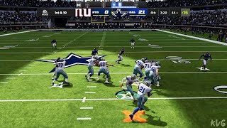 Madden NFL 22  New York Giants ​vs Dallas Cowboys ​ Gameplay PS5 UHD 4K60FPS [upl. by Pepe]