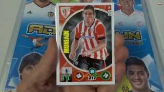 UNBOXING Megapack de Lanzamiento Panini Adrenalyn XL Liga BBVA 20142015 [upl. by Meeki868]