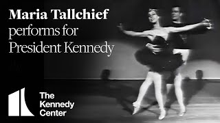 Ballerina Maria Tallchief performs for President John F Kennedy 1962  The Kennedy Center [upl. by Massarelli]