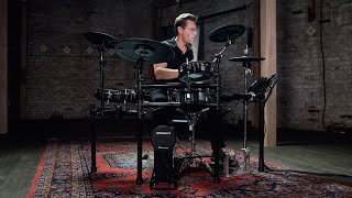 Roland VDrums TD27KV Electronic Drum Kit  Demo and Overview with Thomas Lang [upl. by Joacima467]