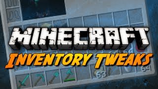 Minecraft Mod Review INVENTORY TWEAKS MOD [upl. by Richella]