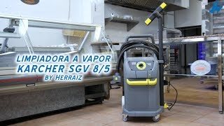 Limpiadora a vapor Karcher SGV 85 by Herraiz [upl. by Etnaik]