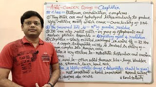 Pharmacy Medicinal Chemistry Anticancer agents Alkylating agents Nitrogen mustard Part 1 [upl. by Noreht]