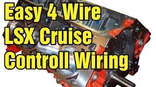 Simple LSX Cruise Control Wiring  Hobby Fix [upl. by Patricio]