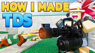 I Made A Tower Defense Game On Roblox [upl. by Marvin]