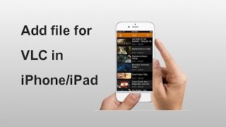 How to add files in vlc player on iphone [upl. by Edac]