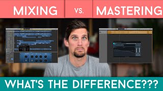 Mixing vs Mastering Visual  Audio Explanation [upl. by Adnwahsal]