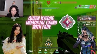 Queen Kyedae Immortal Grind with Fade [upl. by Llednar]