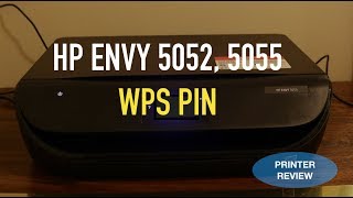 “WPS PIN” of HP Envy 5052 5055 Printer review [upl. by Given]