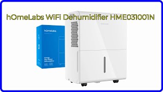 REVIEW 2025 hOmeLabs WiFi Dehumidifier HME031001N ESSENTIAL details [upl. by Collimore]