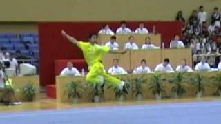 2006 China National Wushu Championship Mens Chang Quan 5 Zhang Jie  Fujian [upl. by Eastman]