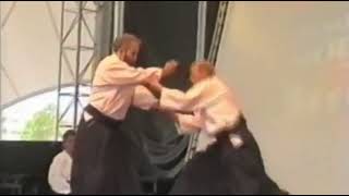 Impressive Aikido Demonstration  Pierre Congard and students 2003 [upl. by Jefferson170]