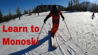 How To Monoski [upl. by Aropizt]