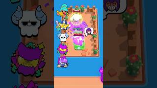 Brawler against MASSIVE Nita Bear CageBattle😳🔥 brawlstars shorts [upl. by Neelhtac641]