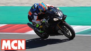 Aprilia RSV4 1100 Factory review  MCN  Motorcyclenewscom [upl. by Tega]