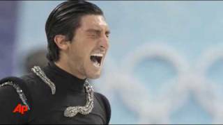 Lysacek Upsets Plushenko for Olympic Gold Medal [upl. by Laniger]