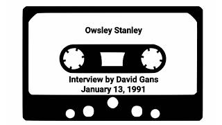 Owsley Stanley Interview [upl. by Rodd]