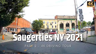 Saugerties NY Exit 20  Summer  Dash Cam Tour [upl. by Ahseal]