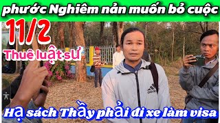 Phước Nghiêm Muốn bỏ cuộc Hạ sách sư Minh Tuệ phải Đi xe ôTô làm visa [upl. by Araik]