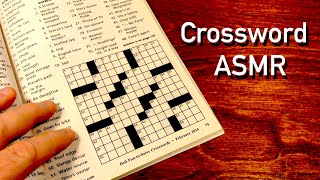 Crossword Puzzle 18  ASMR [upl. by Soulier262]