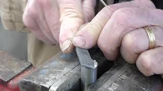 Muzzleloader gunsmithing Truing the breechplug seat [upl. by Asik]