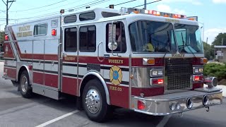 Woodlyn Fire Company Rescue 67 Responding Mars Commander Siren [upl. by Emelina]