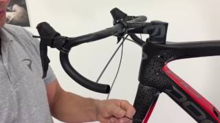 Montage groupe Di2 sur cintre Most Talon Pinarello Dogma F10  Materielvelocom [upl. by Neened]