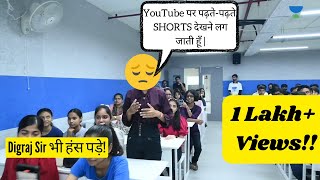 Youtube vs Studies  Digraj Singh Rajput Sir  Unacademy Patna Centre  Unacademy [upl. by Horn91]