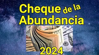 🔴 CHEQUE de la ABUNDANCIA 2024 fechas [upl. by Hanavas]