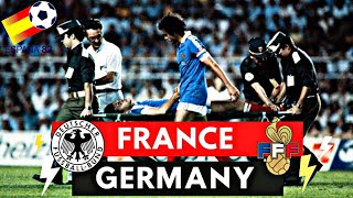 Germany vs France 33  54  All Goals amp Highlights  1982 World Cup [upl. by Aknahs]