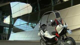 New BMW motorcycle Concept C1E Exterior [upl. by Leiba]