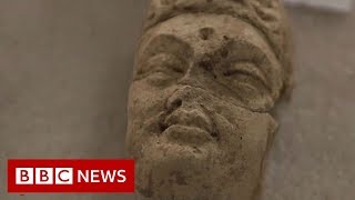 Afghanistans destroyed Buddhas to return  BBC News [upl. by Milon]